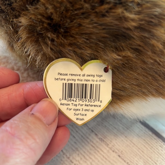 ⭐️HP⭐️ Ty Beanie Buddies “Stretch” the ostrich. Set/2. Large: approx 16”. - Picture 6 of 16